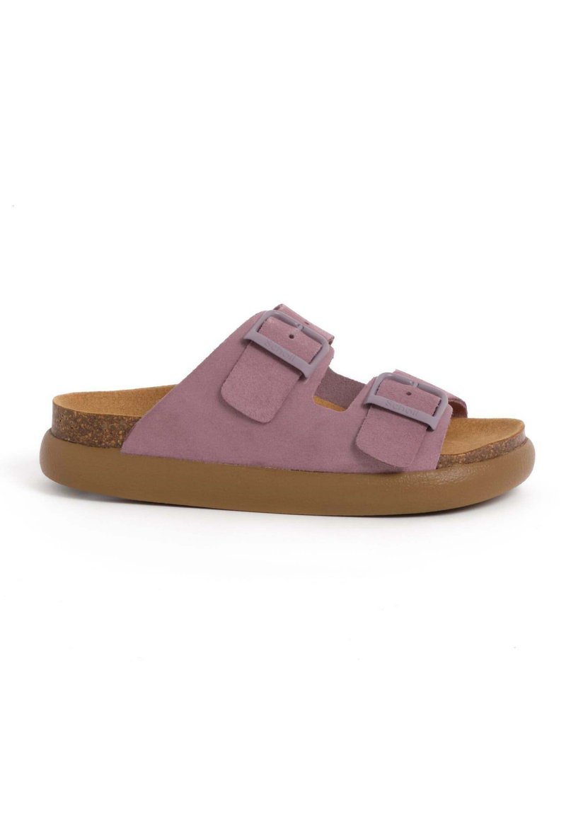 Scholl NOELLE CHUNKY - Pantolette flach - pink
