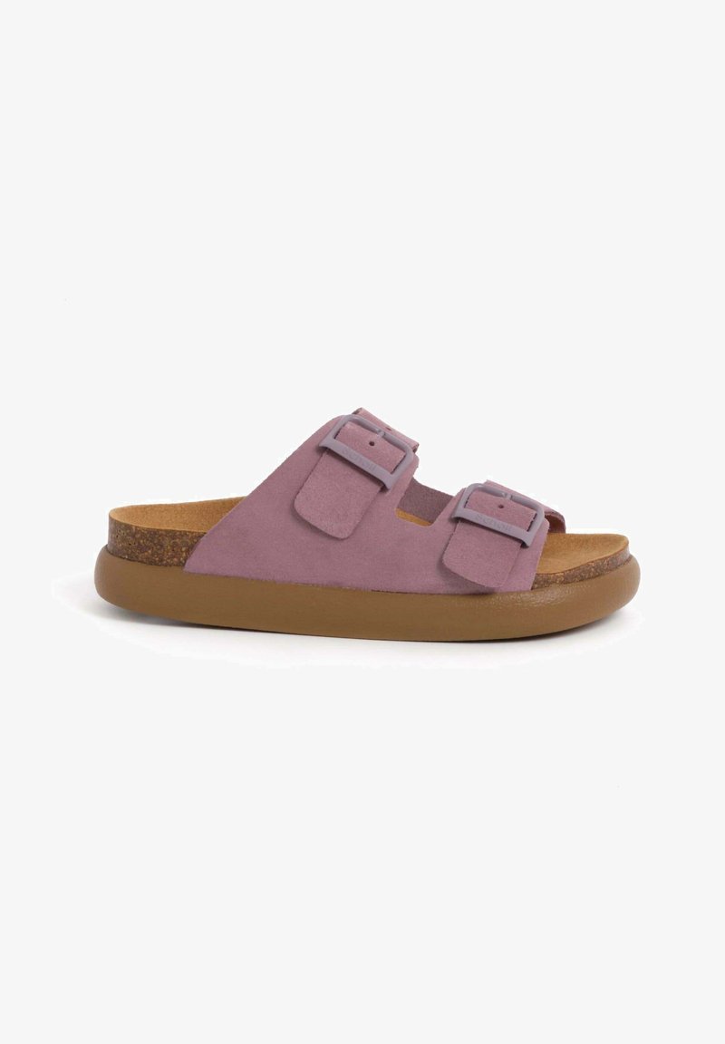 Scholl NOELLE CHUNKY - Pantolette flach - pink