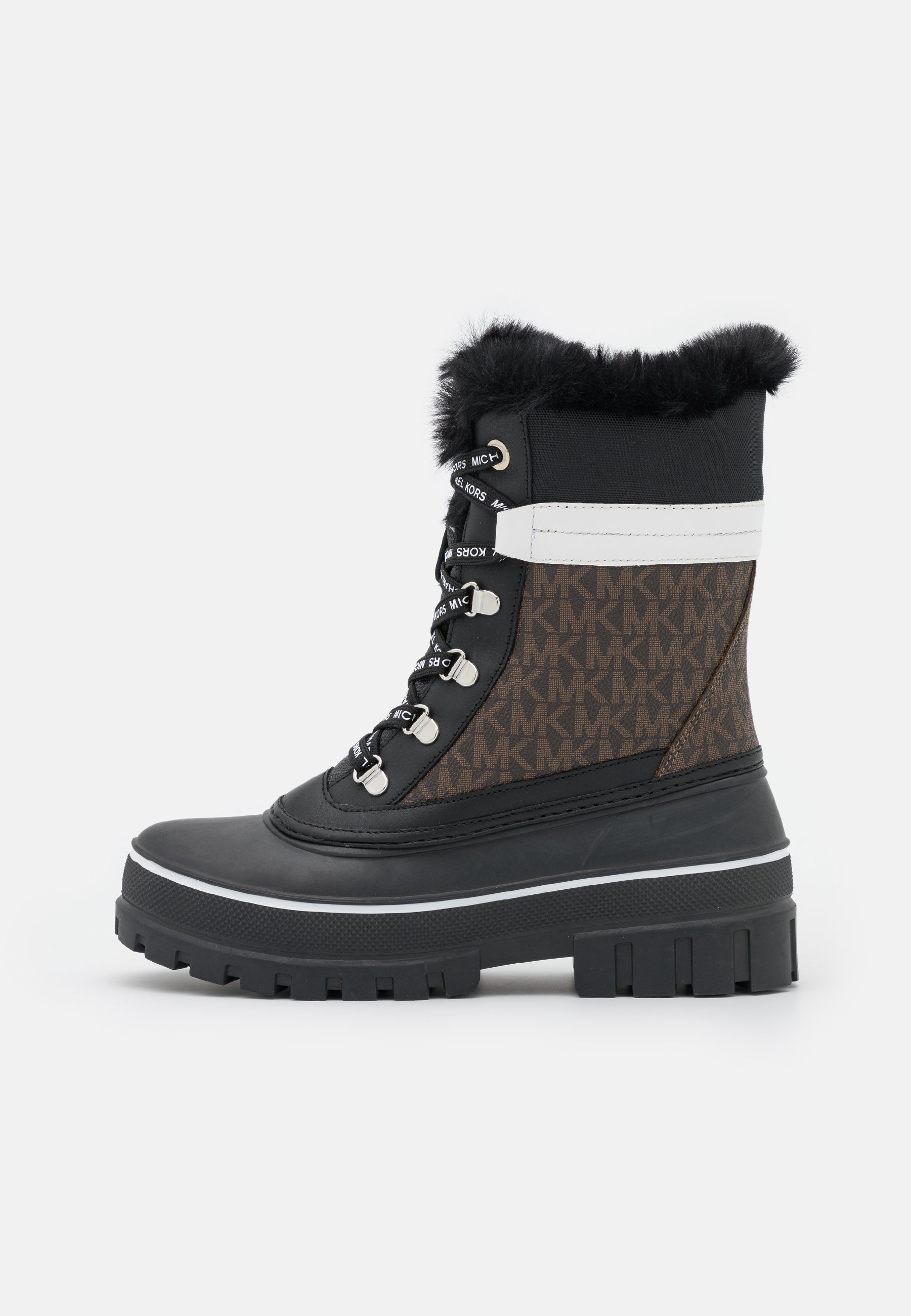 MICHAEL Michael Kors OZZIE BOOT - Botas para la nieve - black/brown/negro -  Zalando.es