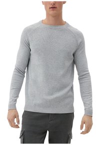 QS MIT RAGLANÄRMELN - Trui - grau meliert