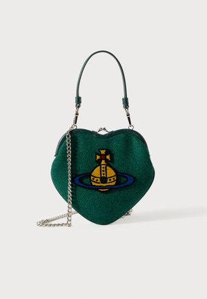 BELLE HEART FRAME PURSE - Kabelka - green
