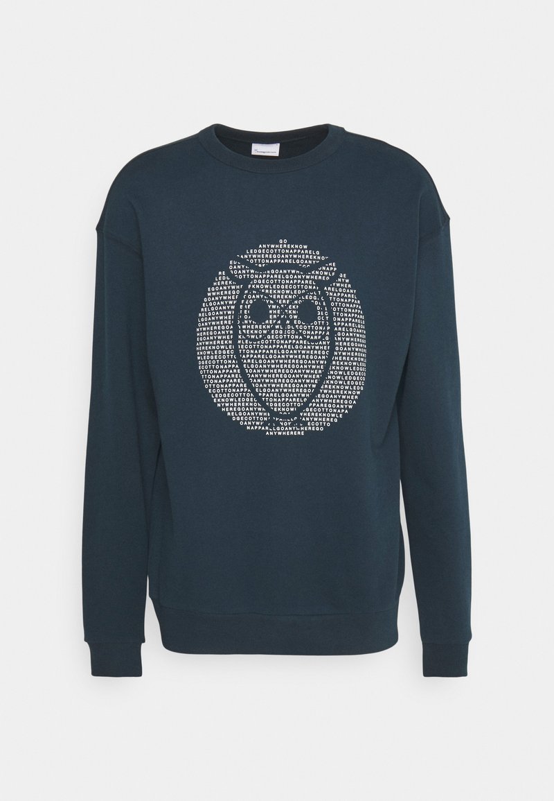 KnowledgeCotton Apparel Sweater donkerblauw