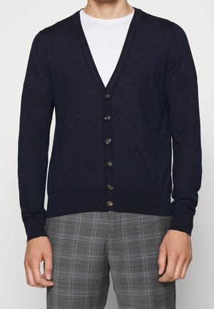 Strickjacke - dark blue