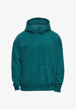 Dropsize, HEAVY DYNAMIC HD LOGO - Kapuzenpullover - washed teal