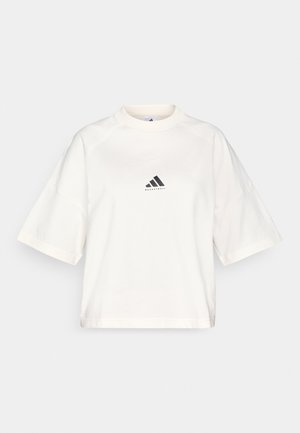 adidas Performance TEE - T-shirts med print - chalk white
