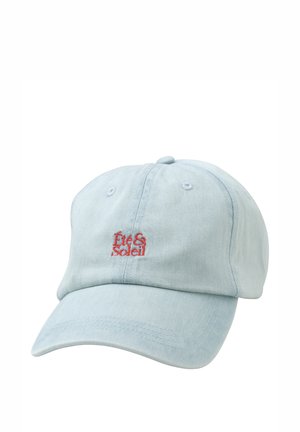 Street One Studio CAP MIT WORDING ARTWORK - Casquette - light blue soft wash