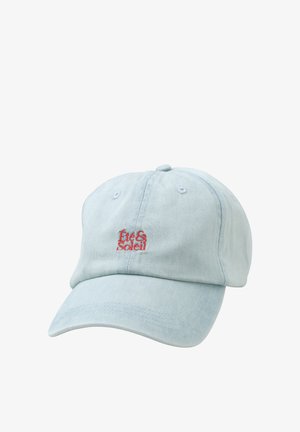 Street One Studio CAP MIT WORDING ARTWORK - Casquette - light blue soft wash