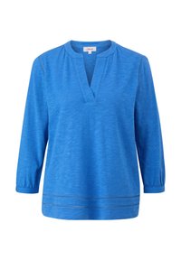 s.Oliver Langarmshirt - royalblau