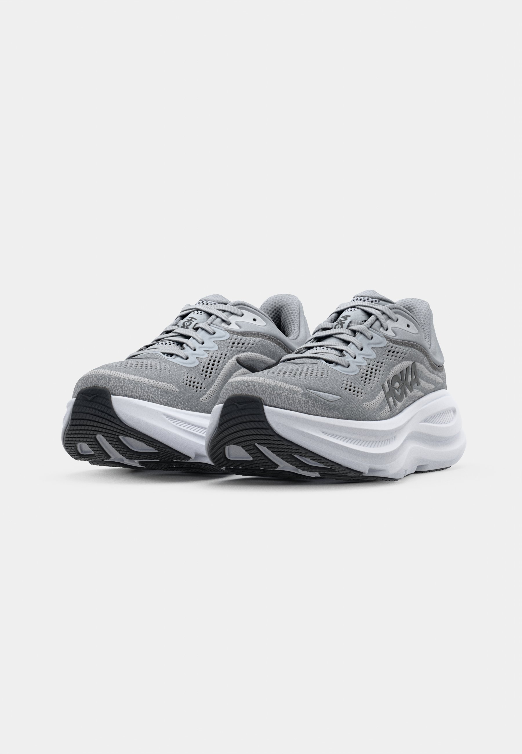 HOKA BONDI 9 - Road running shoes - galactic grey/stellar