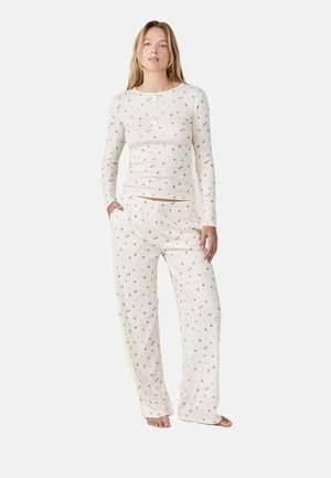 FISLA - Bas de pyjama - off-white