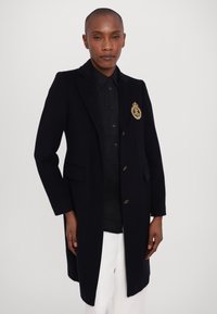 Lauren Ralph Lauren CREST PATCH WOOL BLEND COAT - Klasičan kaput - regal navy
