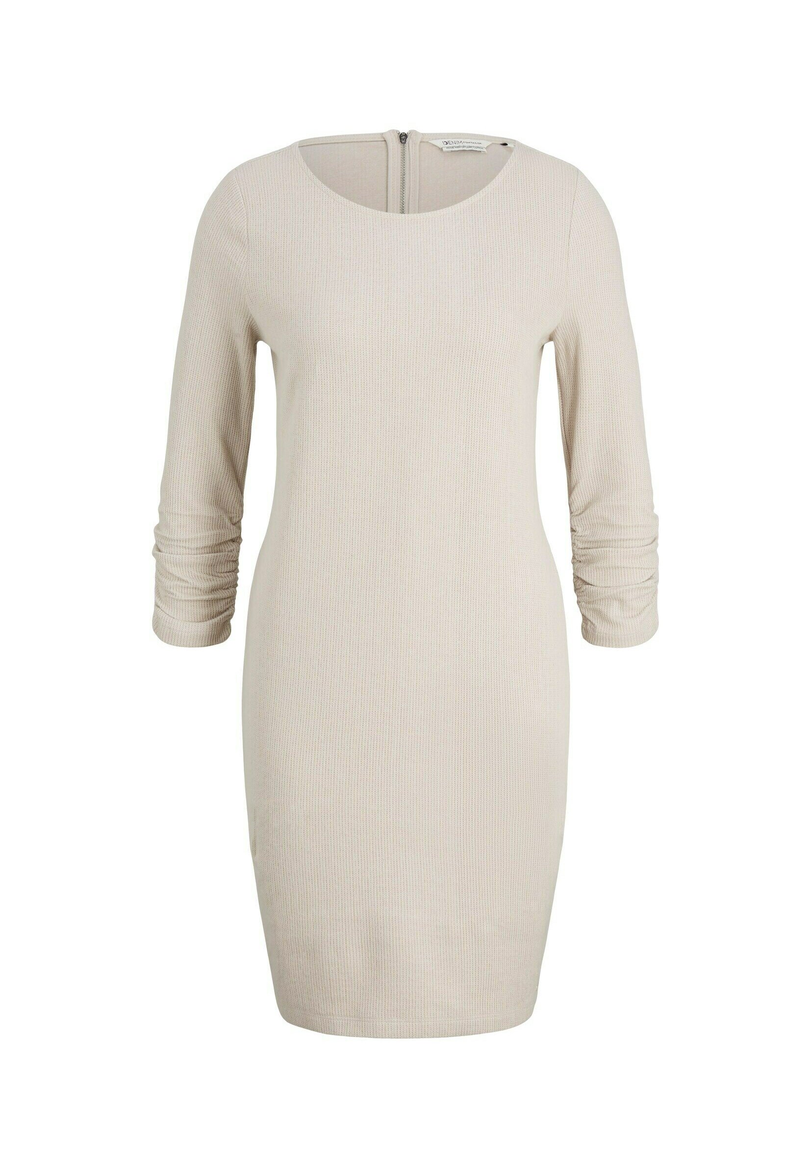 beige tailored long sleeve shift dress MEROKEETY Women's 2026 Long Sleeve Midi Sweater Dress Fall Winter Spring  Mock Neck Contrast Tie Waist Bodycon Knit Dresses, Apricot, S at Amazon  Women's Clothing store