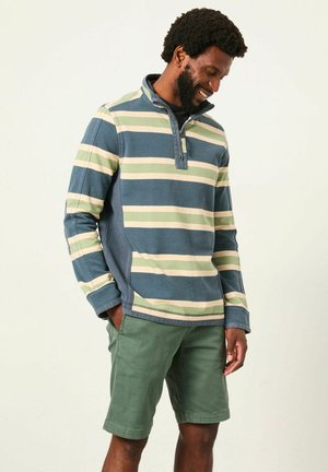 REGULAR FIT - STRIPE - Langarmshirt - blue