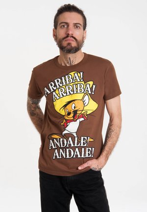 SPEEDY GONZALEZ - ARRIBA - Print T-shirt - braun