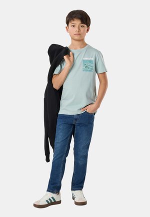 Blount & Pool, SUNSET TEE JR UNISEX - T-shirt imprimé - sage green