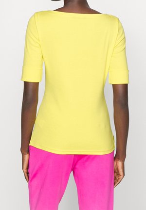 Camiseta básica - yellow