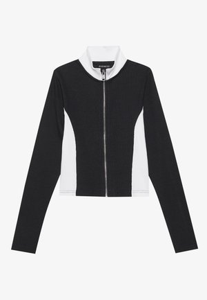 Even&Odd Training jacket - black/white
