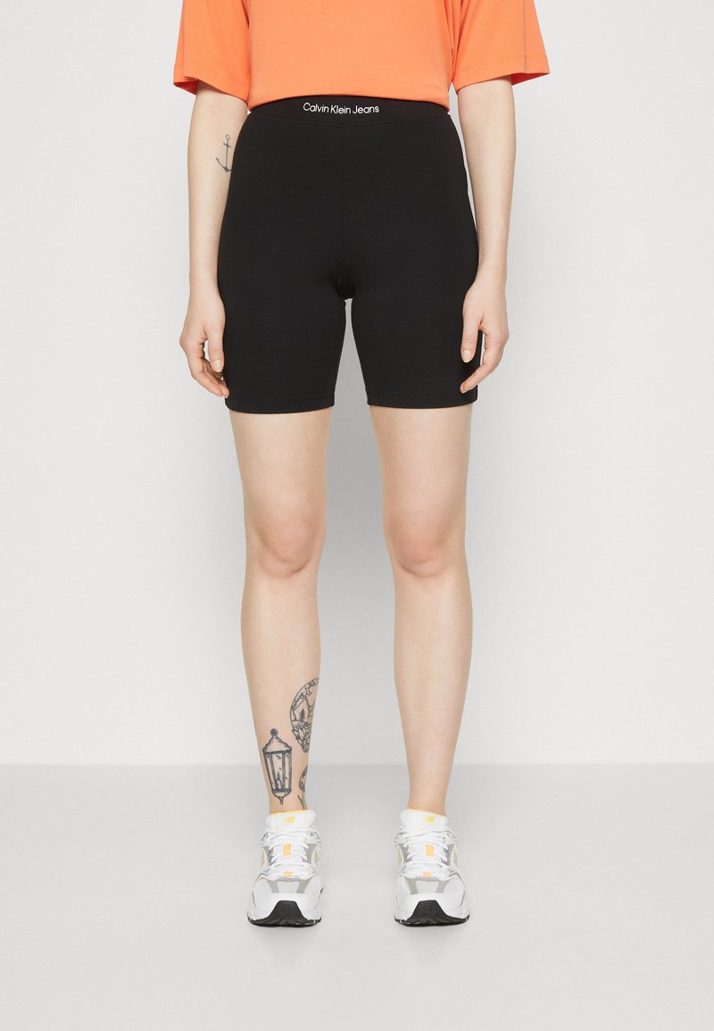 Calvin Klein Jeans INSTITUTIONAL CYCLING Short black/noir ZALANDO.FR