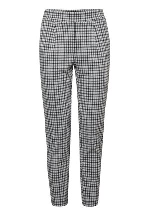 ICHI IHKATE SMALL CHECK PA - Trousers - cloud dancer