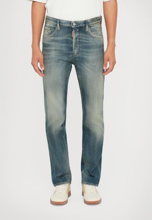 Jeans a sigaretta - navy blue