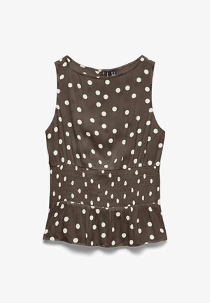 Vero Moda, TOP VMELISA TOP - Top - chocolate martini