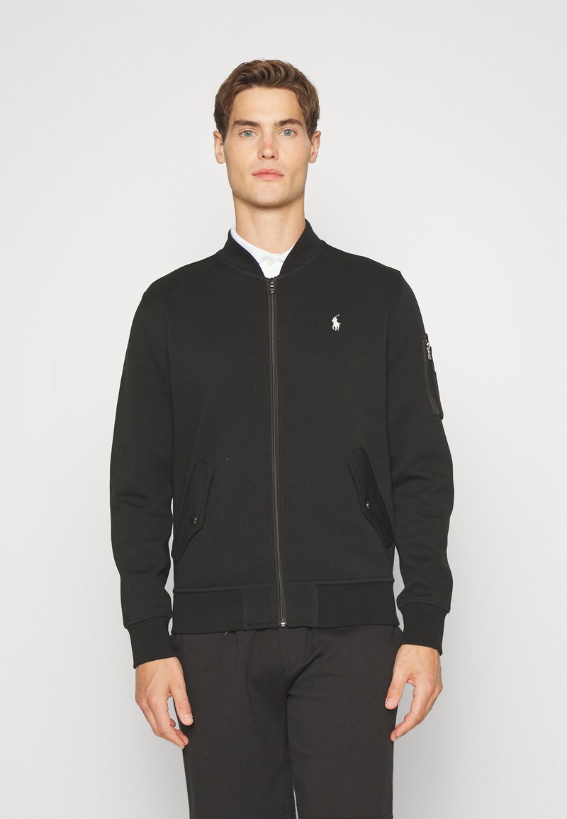 Full Length Zip-Up Polo Sweatshirt
