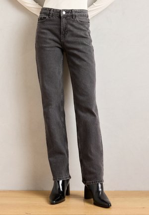 TROUSERS NEA - Straight leg jeans - black denim