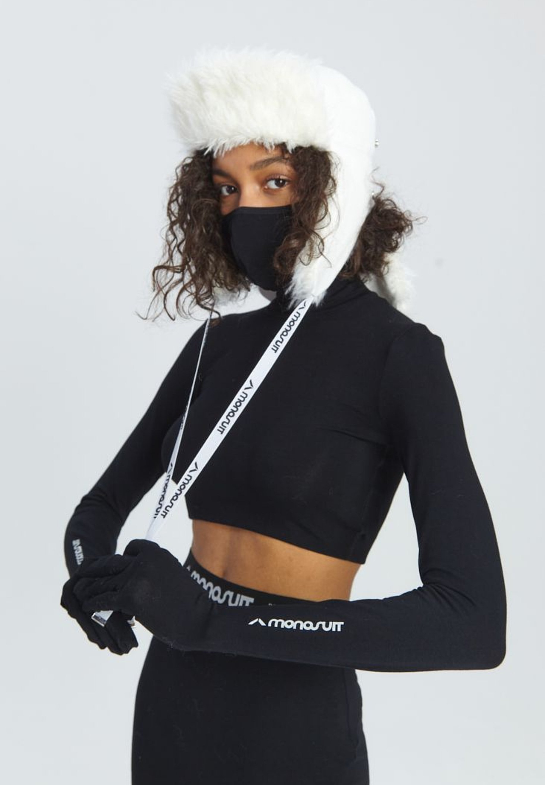 MONOSUIT WIG WAG USHANKA - Hat - white 