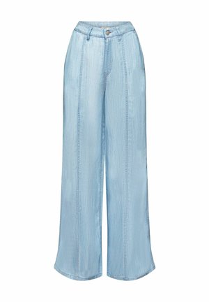 Vaqueros a campana - light blue