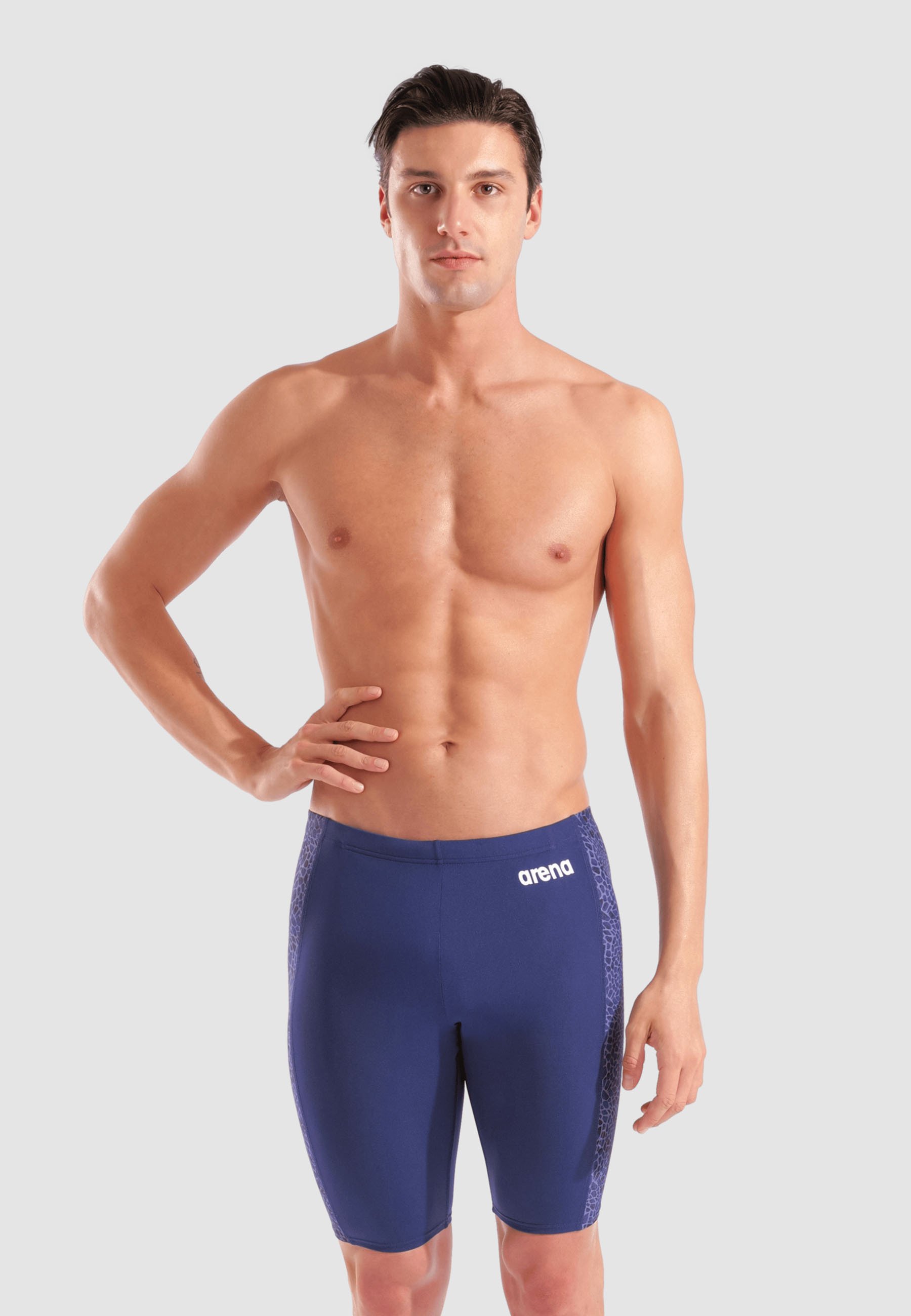 Arena Herren Badehose Saloya – Waterfeel X-Life, Chlorresistent, Seitennähte 7 Cm