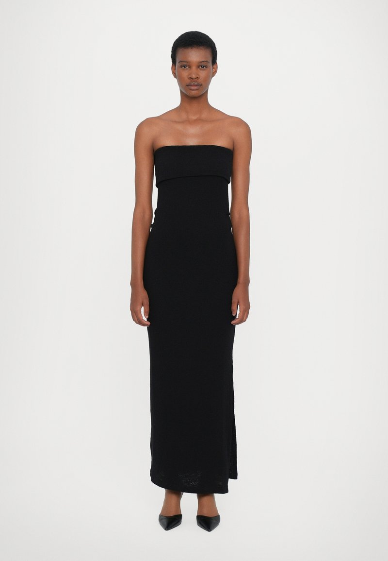 CLOSED - BANDEAU DRESS - Abito in maglia - black, Ingrandire