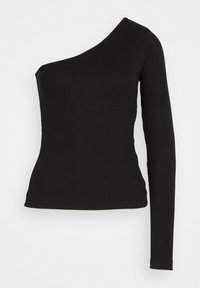 JXFUNDA ONE SHOULDER  - Top dugih rukava - black