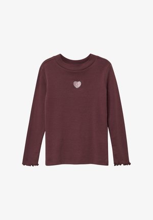 Ilgarankovis viršutinės dalies drabužis - burgund