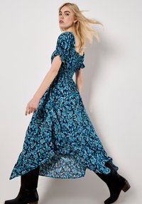 Apricot SARASA MILKMAID - Maxiklänning - navy