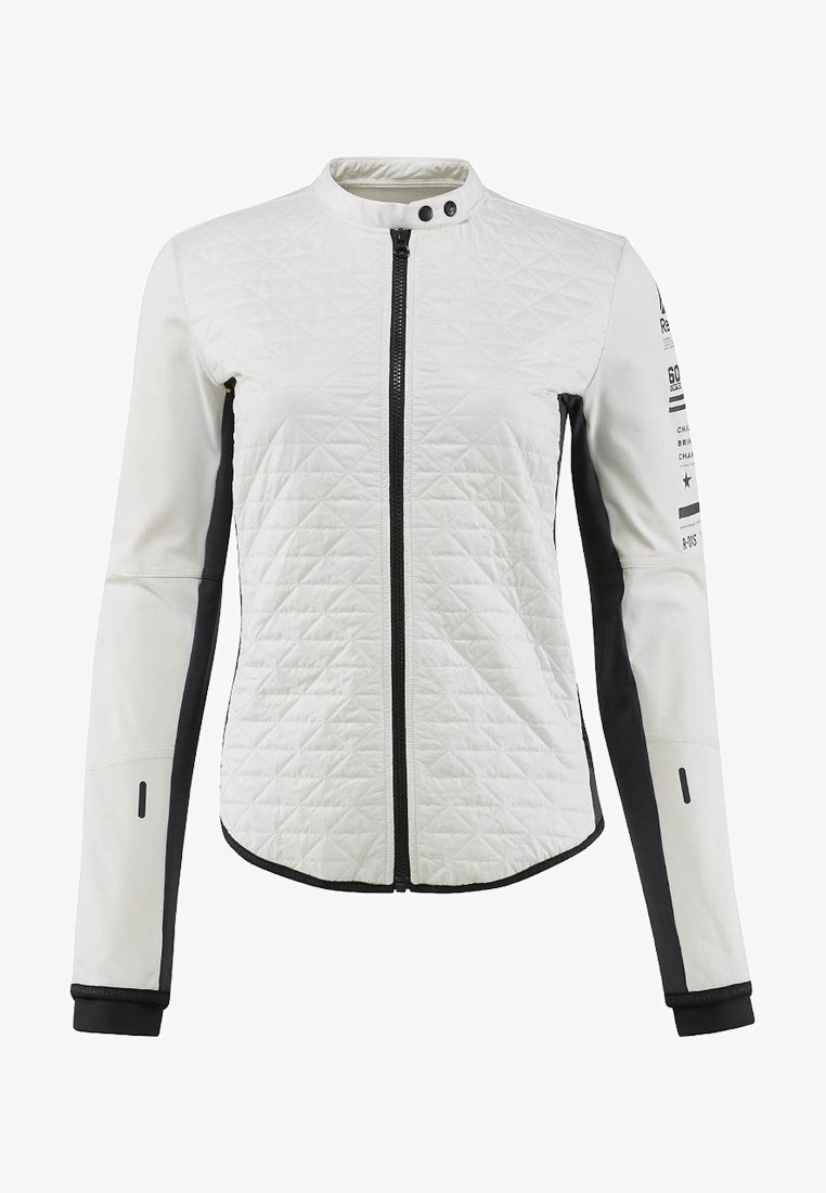 Reebok Veste de survêtement - white