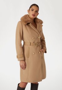 Guess - AMELIA DOUBLE BREAST - Classic coat - beige Thumbnail Image 1