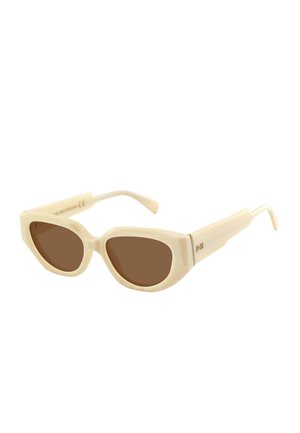 Solbriller - white ivory brown