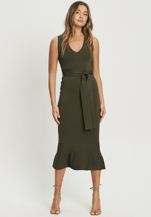 TUSSAH TANYA - Shift-haljina - khaki
