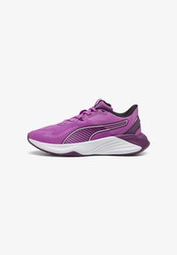 Nevybráno, electric orchid/plum wine/white/silver-coloured