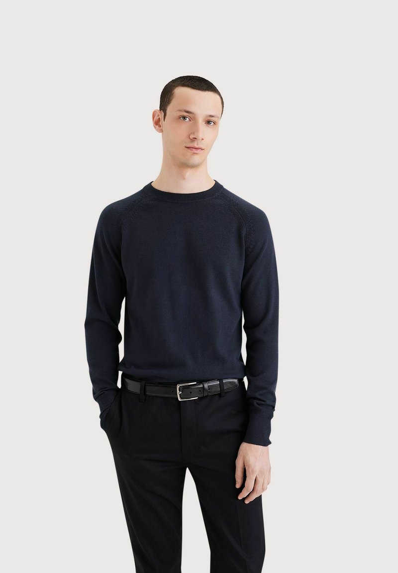DOCKERS REGULAR FIT CREWNECK  - Maglione - navy blazer blue