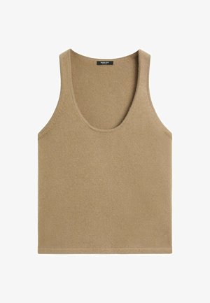 Massimo Dutti, Top - brown
