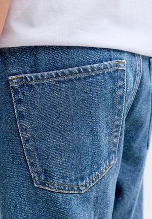 JJ Rebel, RELAXED FIT JEANS JREBRYAN JJCRAFT AT 635 NOOS JNR RELAXED FIT JEANS - Straight leg jeans - blue denim