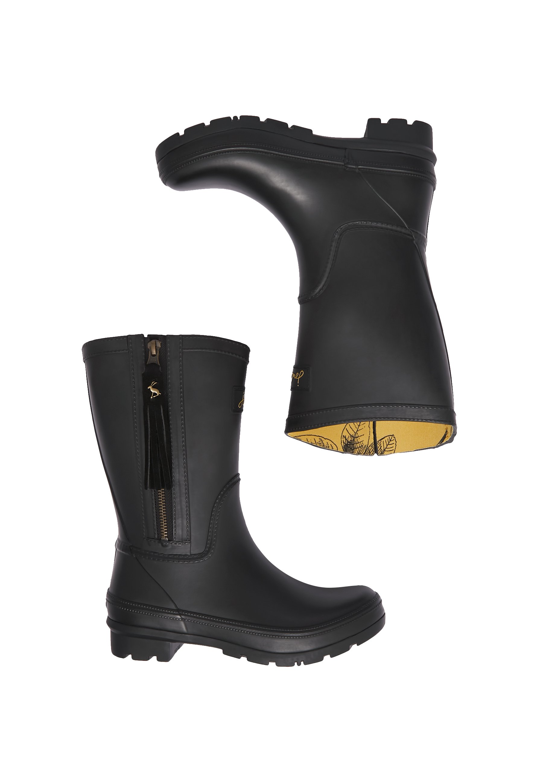 Tom Joule Botas de agua - schwarz/negro - Zalando.es