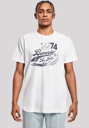 ELTON JOHN BENNIE AND THE JETS - Print T-shirt - weiß
