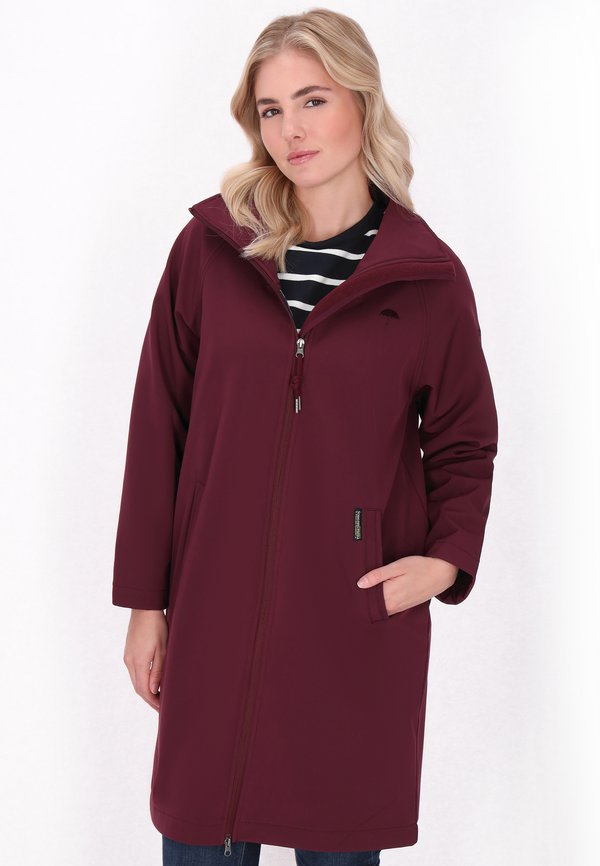 Outdoorjacke - burgundy