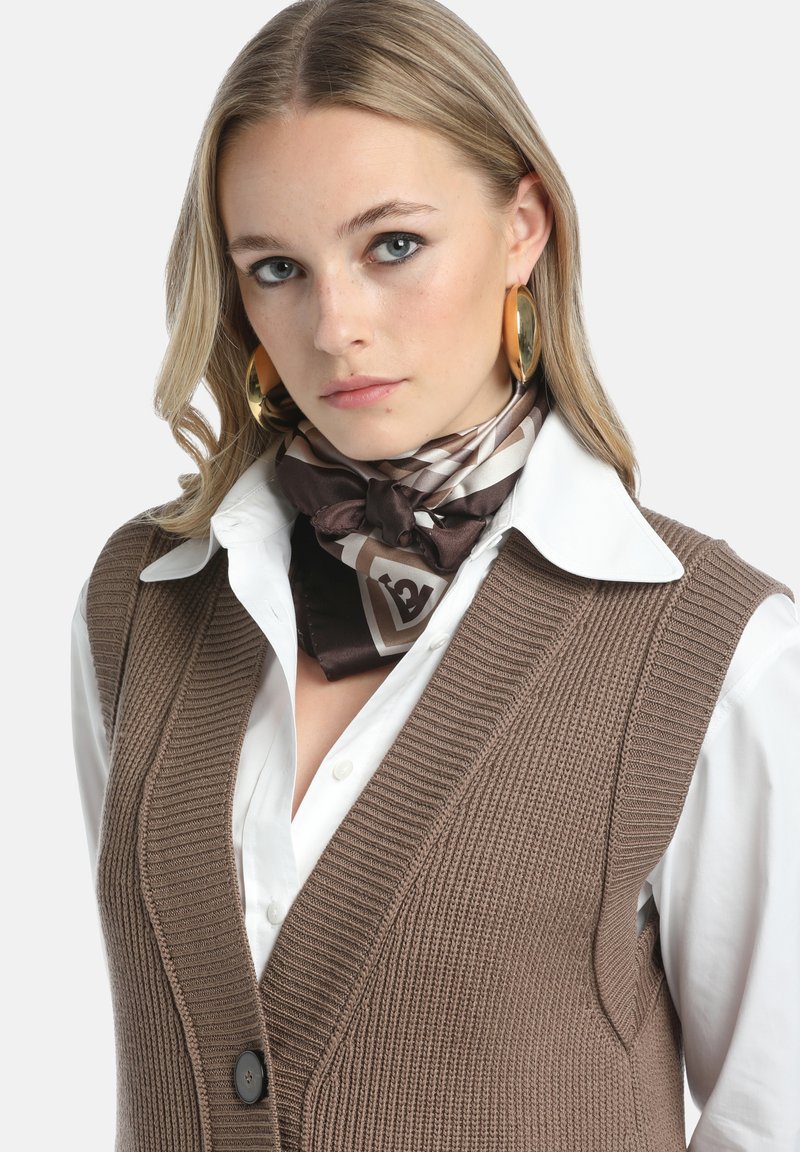 Sciarpe e Foulard da Donna - Colore: Marrone