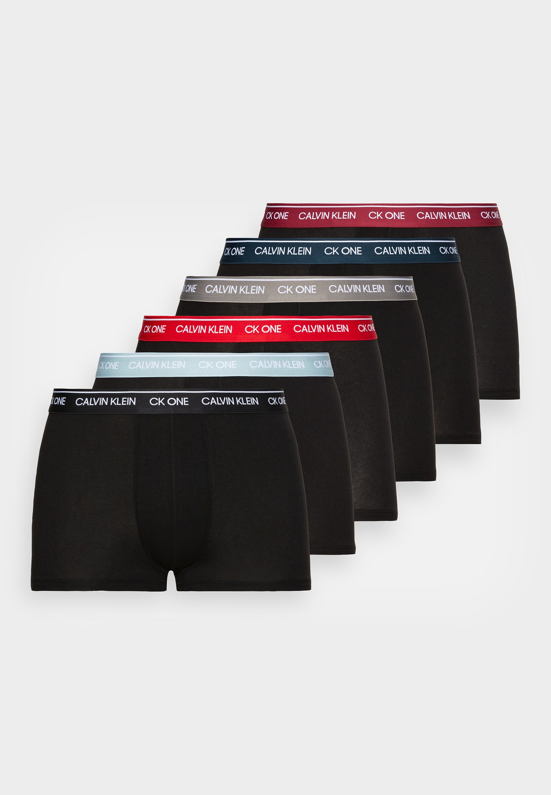 Calvin Klein Underwear TRUNK 7 PACK - Pants - black 