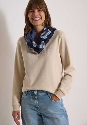 Cecil, LOOP-SCHAL MIT PATCHWORK-PRINT - Écharpe tube - urban dark blue