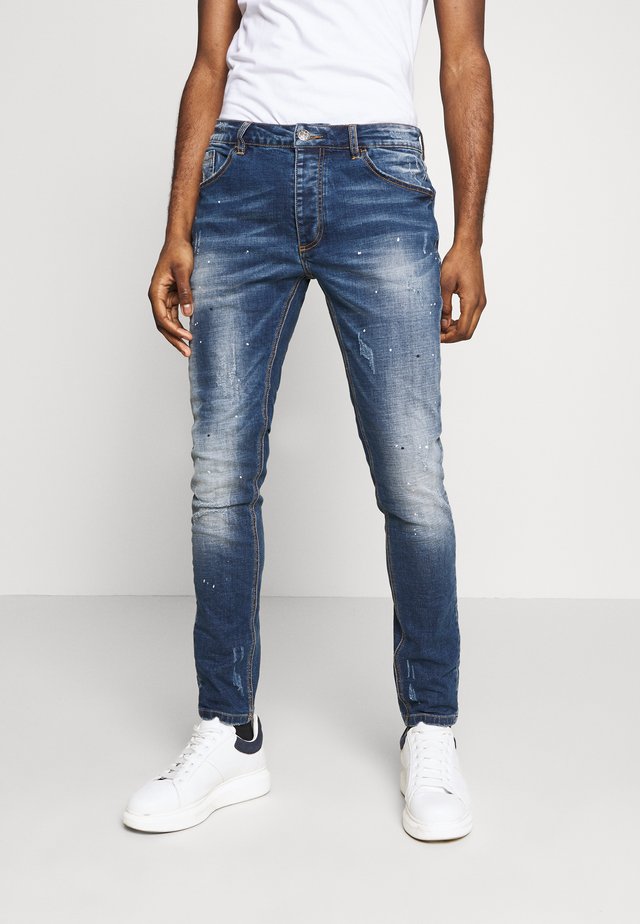 ROMMIE - Slim fit jeans - indigo wash