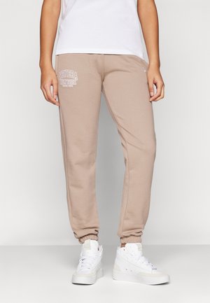 New Era JOGGER - Træningsbukser - beige